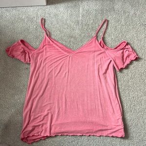 Pink American Eagle tank top size large. Soft and sexy line.